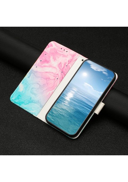 Iphone 15 Için Flip Case Artı Manyetik Tam Koruma Pu Deri Cüzdan (Yurt Dışından)