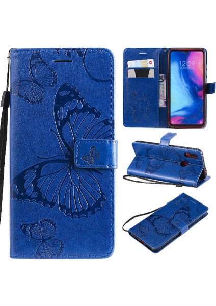 Kart Yuvası Standı Manyetik ile Xiaomi Redmi Not 7 Pu Deri Için Flip Case (Yurt Dışından)