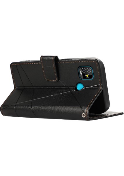 Tecno Pop 5 Darbeye Kickstand Üç Kart Yuvaları Şok Için Flip Case (Yurt Dışından)