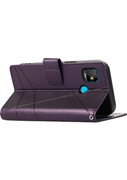 Tecno Pop 5 Darbeye Kickstand Üç Kart Yuvaları Şok Için Flip Case (Yurt Dışından)
