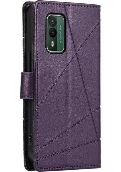 Nokia XR21 Üç Kart Yuvaları Için Flip Case Kickstand Şok Emici (Yurt Dışından)