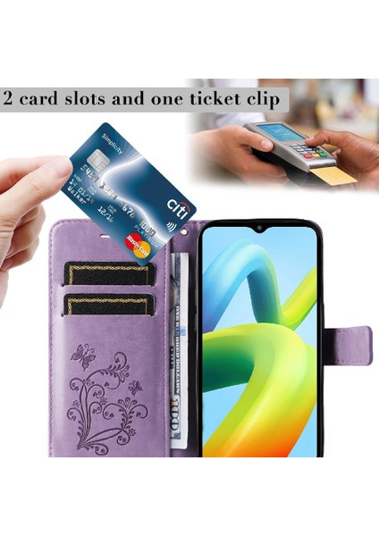 Xiaomi Redmi A1 Artı Manyetik Kapak Için Flip Case Kart Yuvası Standı ile Pu (Yurt Dışından) indirimleri