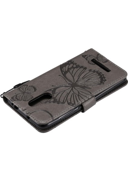 YH Mall Xiaomi Redmi Not 3 Için Flip Case Kickstand Manyetik Kapak Pu Deri (Yurt Dışından)