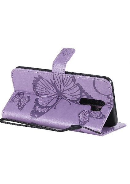 Kart Yuvası ile Xiaomi Redmi 9 Pu Deri Flip Kickstand Için Flip Case (Yurt Dışından) indirimleri