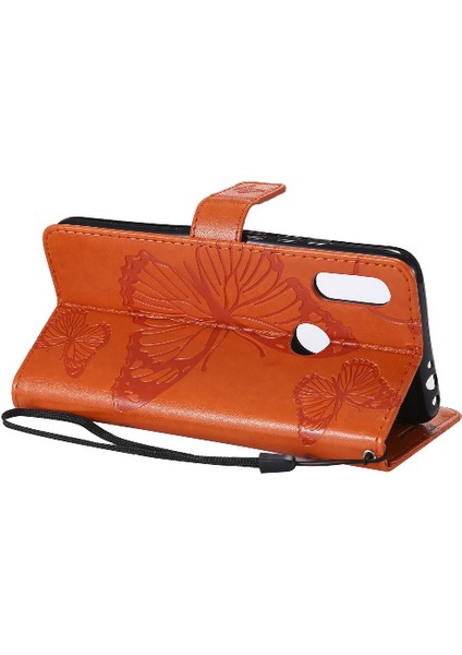 Xiaomi Redmi 7 Için Flip Case Manyetik Kapak Pu Deri Kart Yuvası ile Çevirin (Yurt Dışından)