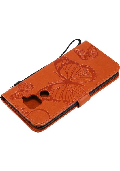 Xiaomi Redmi Not 9 Için Flip Case Kart ile 4g Darbeye Kapak Pu Deri (Yurt Dışından)