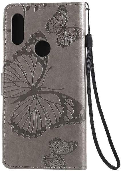 Xiaomi Redmi 7 Için Flip Case Manyetik Kapak Pu Deri Kart Yuvası ile Çevirin (Yurt Dışından)