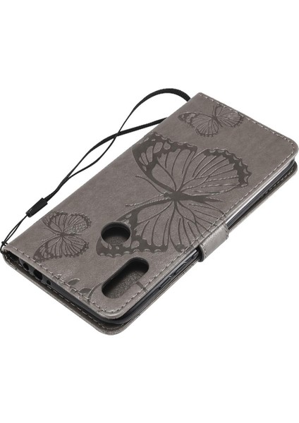 Xiaomi Redmi 7 Için Flip Case Manyetik Kapak Pu Deri Kart Yuvası ile Çevirin (Yurt Dışından)