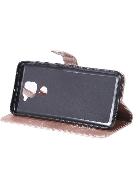 Xiaomi Redmi Not 9 Için Flip Case Kart ile 4g Darbeye Kapak Pu Deri (Yurt Dışından)