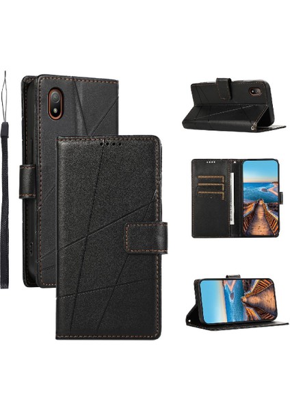 YH Mall Sony Xperia Ace Iii Şok Emici Üç Kart Yuvaları Için Flip Case (Yurt Dışından)