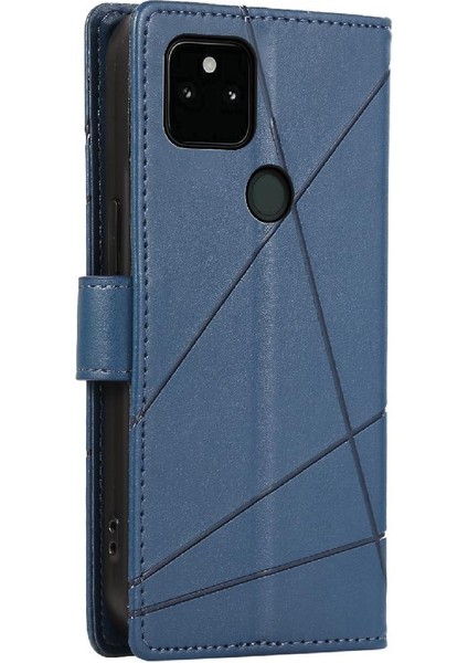 Google Piksel 5A Şok Emici Kickstand Darbeye Üç Için Flip Case (Yurt Dışından) indirimleri