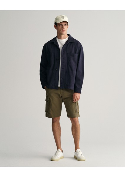 Erkek Yeşil Relaxed Fit Şort 205069.301