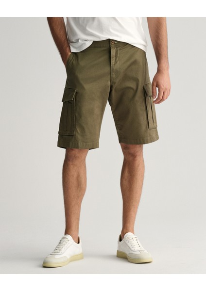 Erkek Yeşil Relaxed Fit Şort 205069.301