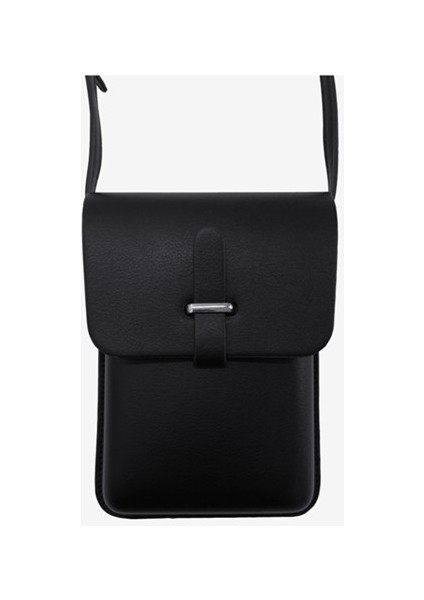 Kore Moda Basit Cep Telefonu Çantası Kadın Çok Yönlü Rahat Dikey Omuz Crossbody Çanta Trendy Flip Mini Kare Çanta (Yurt Dışından)