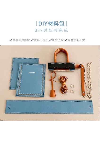 Kadın Çantası Yeni Moda Dıy Malzeme Çanta Tote Çanta, Modern Retro Omuz Crossbody Çanta Ev Yapımı Yarı Mamul Çanta (Yurt Dışından) fırsatları