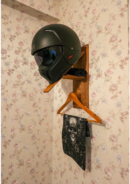 Motosiklet Kask Mont Eldiven Balaklava Anahtar Askılığı