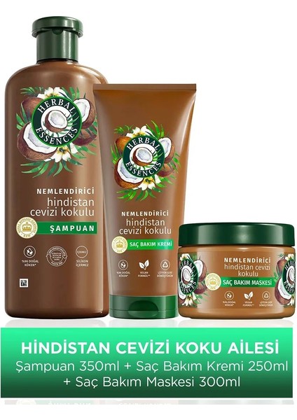 Herbal Essences Nem Hin Cvz Saçkrm250ml+Mask300ml+Şmp350ml