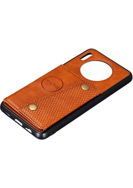 Mays Shop Huawei Mate 30 Kart Tutucu Buit Için Cüzdan Durumda Demir Cüzdan Durumda (Yurt Dışından)