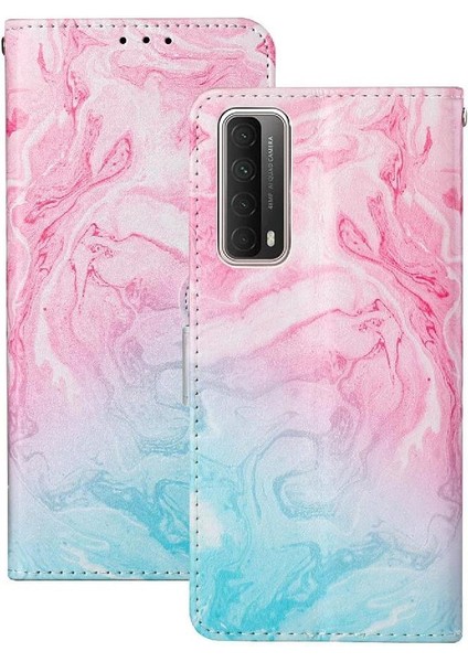 Mays Shop Huawei P Akıllı 2021 Pu Deri Cüzdan Tam Koruma Kartı Için Flip Case (Yurt Dışından)