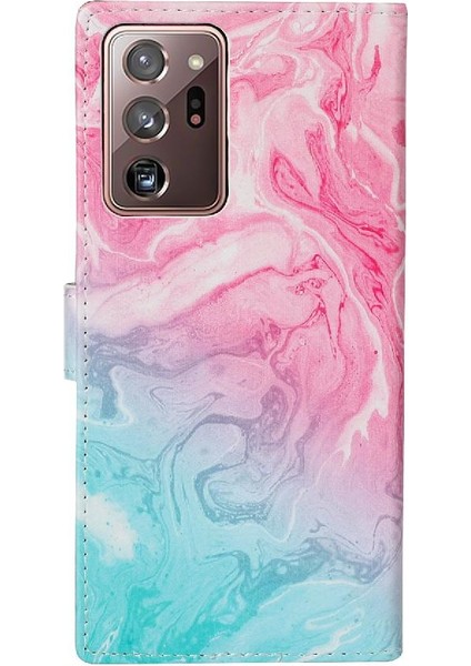 Samsung Galaxy Not 20 Için Flip Case Ultra Tam Koruma Manyetik Kart (Yurt Dışından)