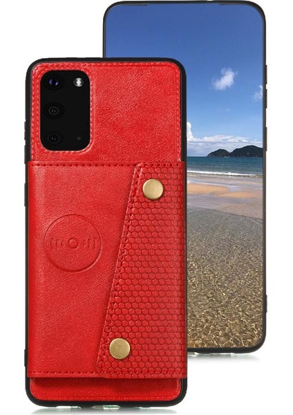 Samsung Galaxy Note 20 Ultra Darbeye Dayanıklı Koruyucu Kart Için Cüzdan Kılıf (Yurt Dışından)