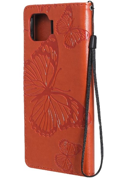Kart Yuvası Standı ile Oppo Oppo 4 Lite Için Flip Case Darbeye Kapak Çevirin (Yurt Dışından)