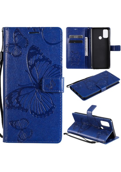 Oppo A53 Flip Kickstand Darbeye Kapak Için Flip Case (Yurt Dışından)
