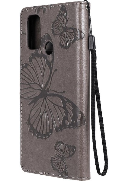 Oppo A53 Flip Kickstand Darbeye Kapak Için Flip Case (Yurt Dışından)