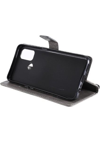 Oppo A53 Flip Kickstand Darbeye Kapak Için Flip Case (Yurt Dışından)