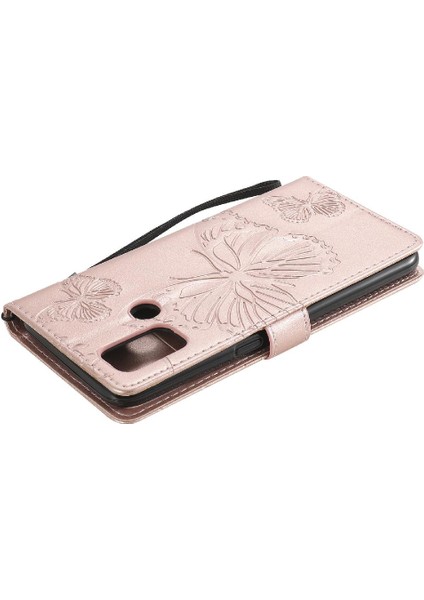 Oppo A53 Flip Kickstand Darbeye Kapak Için Flip Case (Yurt Dışından)