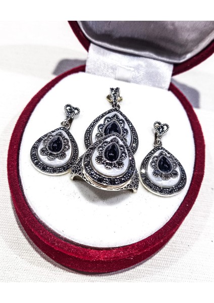 Oltutaşlı Gümüş Set