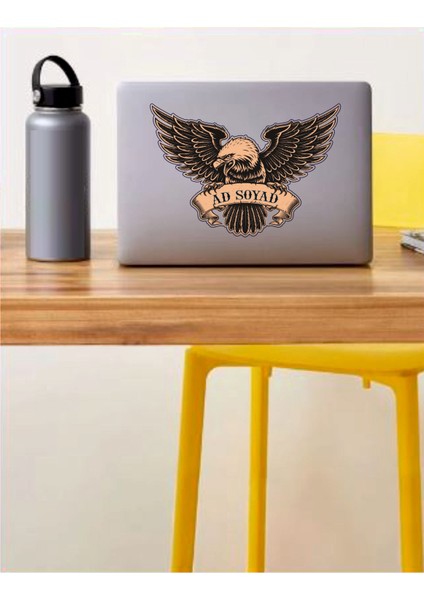 Kişiye Özel Kartal Ad Soyad Araba Oto Motosiklet Karavan Sticker 00070 modelleri