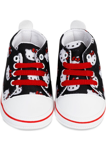 Hello Kıtty Kız Çocuk Patik 18-21 Numara Siyah modelleri