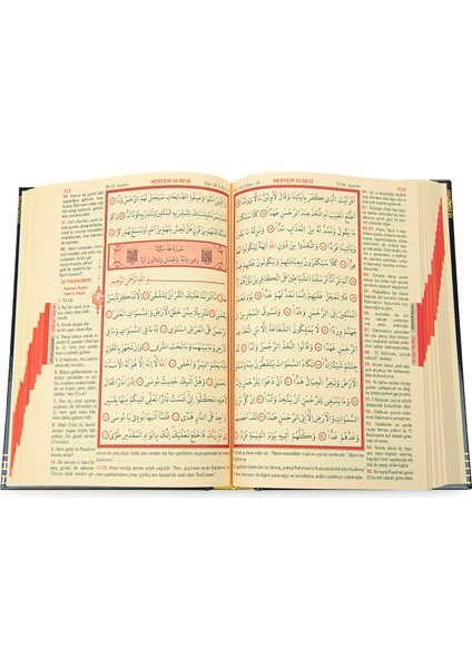 Kabe Tasarımlı Orta Boy Bilgisayar Hatlı Kuranı Kerim modelleri