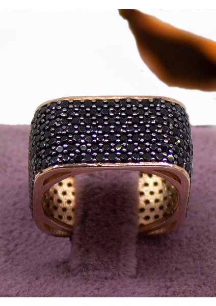 Zirkon Taşlı 925 Ayar Gümüş Tamtur Yüzük fiyatları