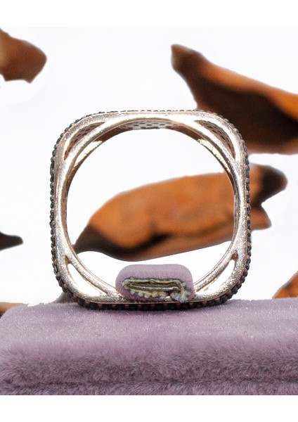 Zirkon Taşlı 925 Ayar Gümüş Tamtur Yüzük indirimleri