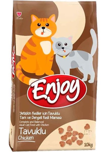 Tavuklu Yetişkin Kedi Maması 10 kg