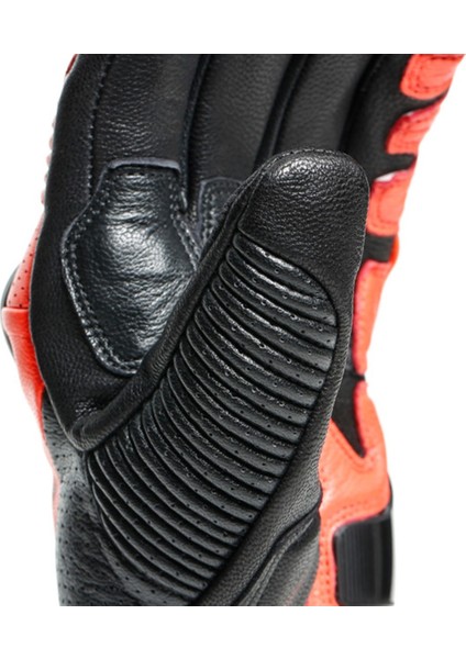 X-Ride Deri Eldiven Black Fluo Red modelleri
