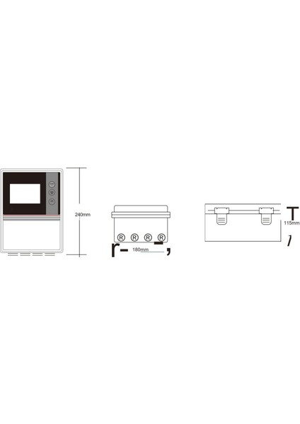 PCS11 (0,5-3 Hp) LCD Ekranlı Pano - 220V - Monofaze