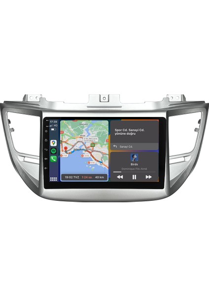 Hyundai Tucson (2015-2018) Android 14 Multimedya Carplay 10 Inch 4 GB Ram / 64 GB Hafıza CRV-4267XD