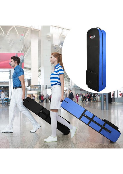 Golf Çantası Kapakları Tekerlekli Nakliye Mavi ile Şak Taraflı Kılıf (Yurt Dışından) fiyatları