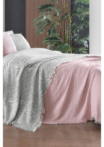 Zepia Gri Tek Kişilik Pamuk Yatak Örtüsü fırsatları