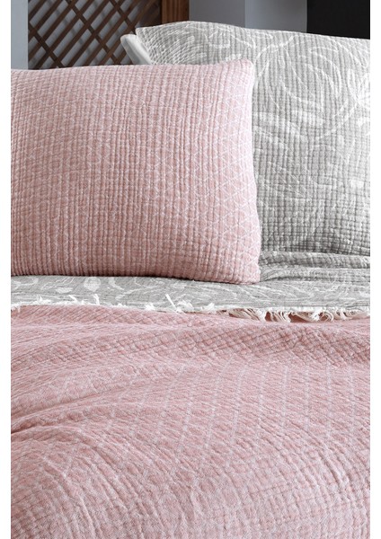 Zepia Gri Tek Kişilik Pamuk Yatak Örtüsü indirimleri