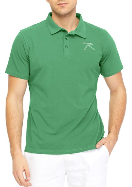 Erkek Polo T-Shirt Ostendo Yeşil