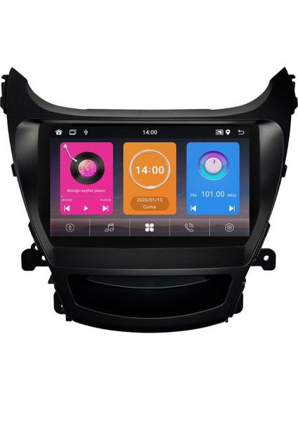 Hyundai Elantra (2012-2014) Android 14 Multimedya - 8 GB Ram - 128 GB Hafıza - 10 Inch - Carplay CRV-4273XAA