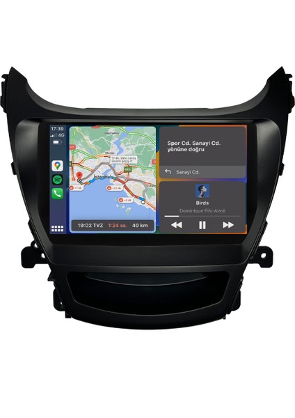 Hyundai Elantra (2012-2014) Android 14 Multimedya - 8 GB Ram - 128 GB Hafıza - 10 Inch - Carplay CRV-4273XAA