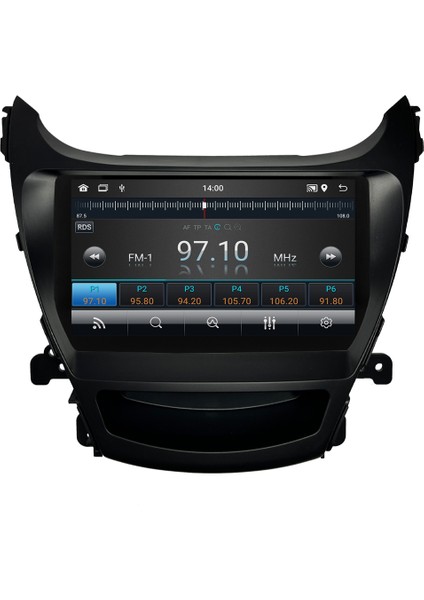 Hyundai Elantra (2012-2014) Android 14 Multimedya - 8 GB Ram - 128 GB Hafıza - 10 Inch - Carplay CRV-4273XAA