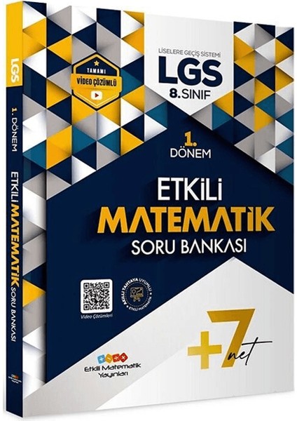 8. Sınıf LGS Matematik 1. Dönem Soru Bankası