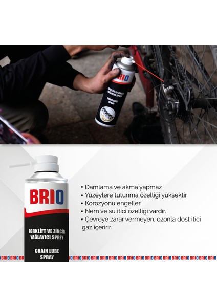 Forklift Ve Zincir Yağlayıcı Sprey 500 Ml modelleri