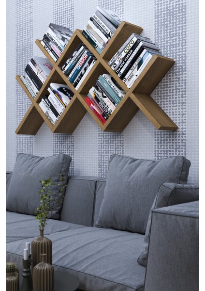 Manol Modern Dekoratif Kitaplık